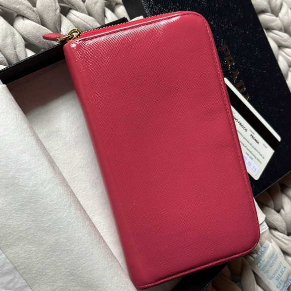 Prada Saffiano Fiocco wallet - Picture 3 of 5